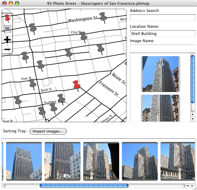 Images on location