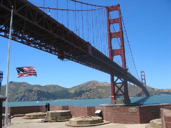 Half mast for Reagan